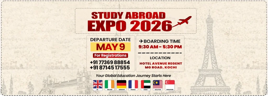study abroad expo Kochi 2026